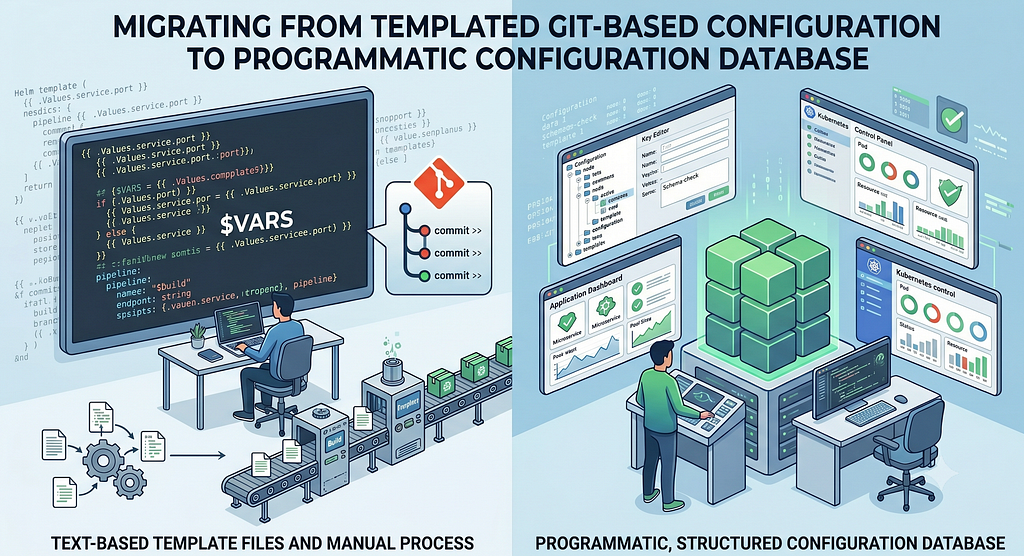 Configuration belongs in a database