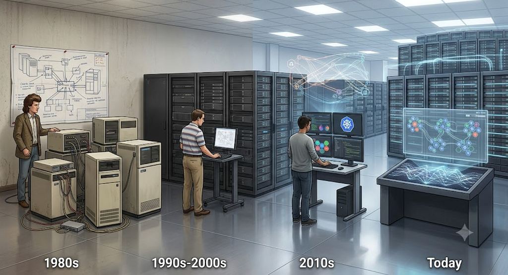 Putting Agentic Ops into context: the Evolution of Operational Tools over the past 40 years