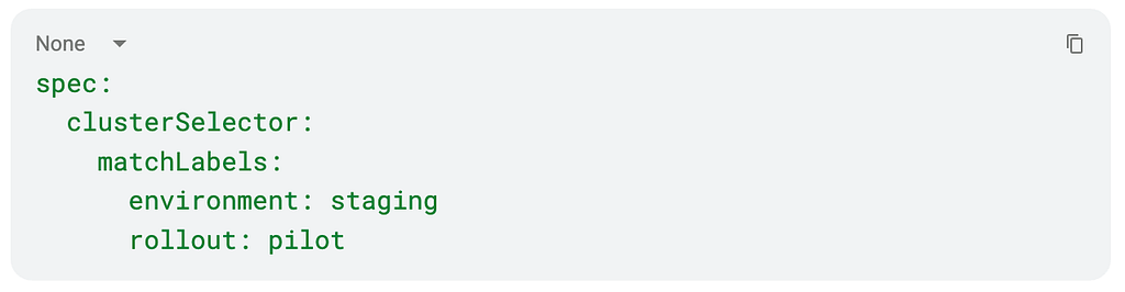 YAML for this example